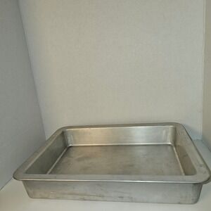 Rema Air Bake Aluminum Cake Pan 13x9x2.25 Vintage Insulated Baking Pan USA Made